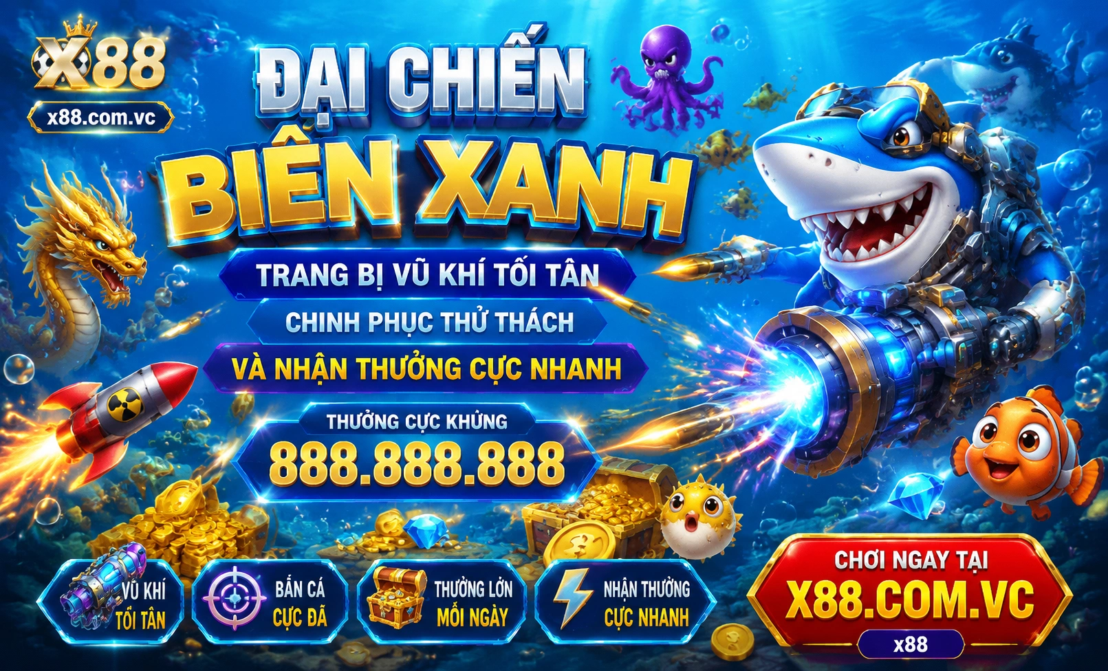 Bắn Cá tại X88