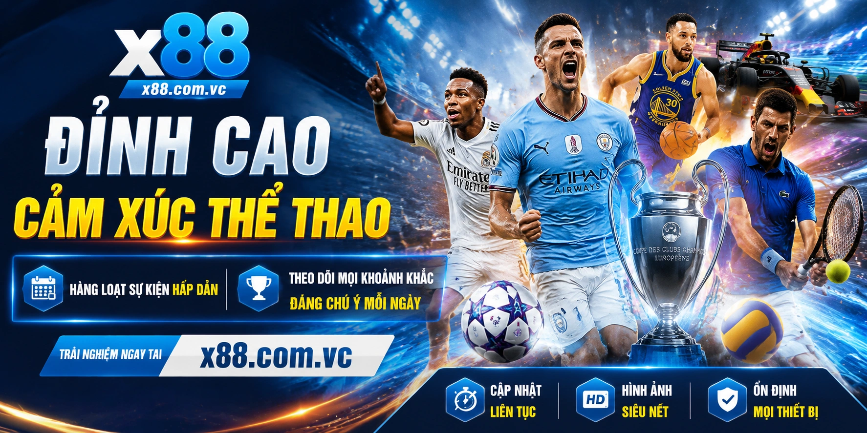 Featured Match x88 Khu thể thao x88 với trận hot và odds panel