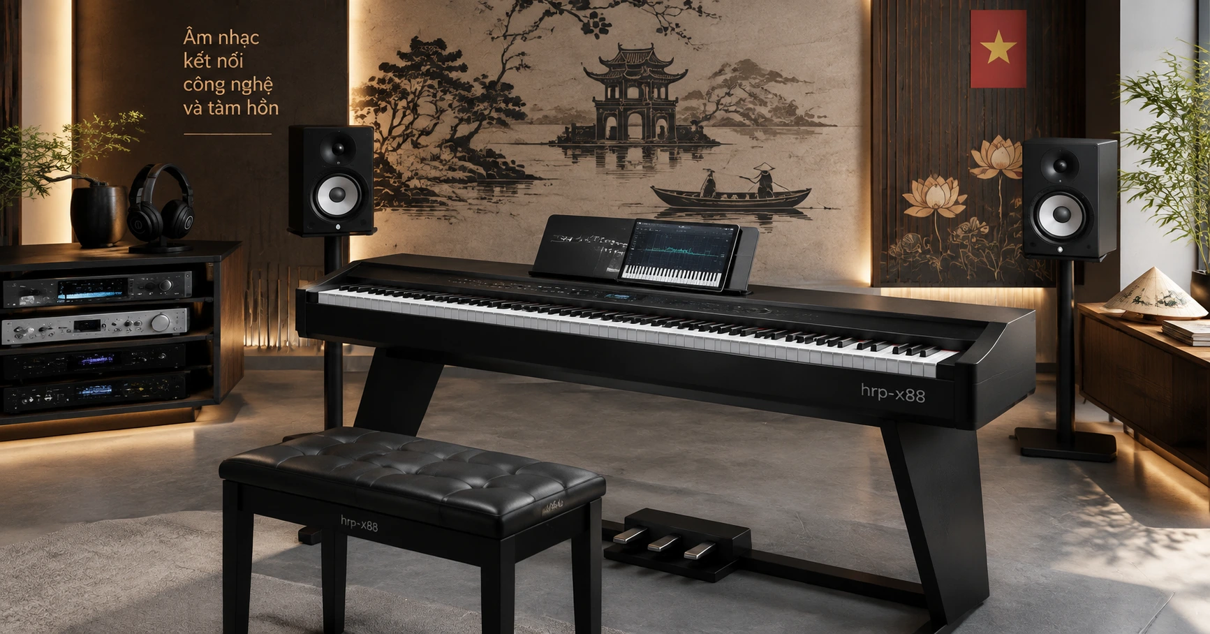 ハンドロールピアノ 88kグランディア hrp-x88: Đỉnh cao âm nhạc và công nghệ - image 3 ハンドロールピアノ 88kグランディア hrp-x88: Đỉnh cao âm nhạc và công nghệ - image 3